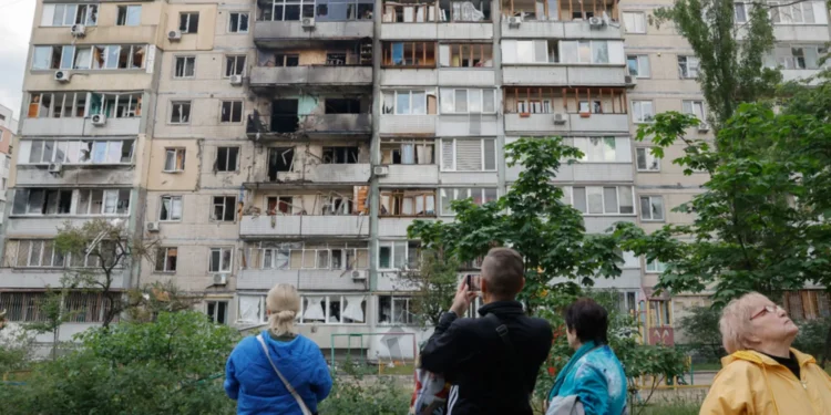 Rusia nis një sulm të madh ajror ndaj kryeqytetit të Ukrainës