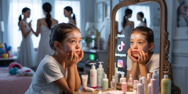 Trendi i Rrezikshëm: Vajzat e Reja po Shkatërrojnë Lëkurën me Produkte Anti-Plakje nga TikTok!