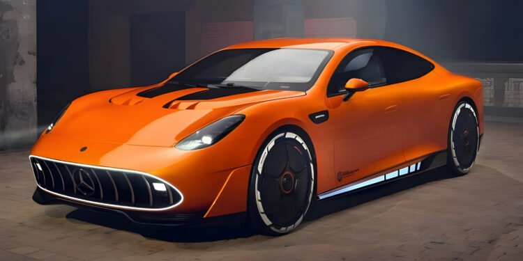 Mercedes GT Elektrik 1360 Kuaj Fuqi – Supermakina e së Ardhmes që Kombinon Teknologjinë dhe Emocionin