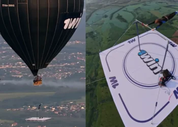 Gjimnasti rus që sfidoi vdekjen: Akrobaci ekstreme në 1500 metra pa asnjë sigurim!