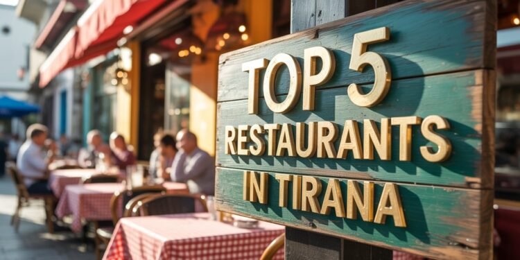 Top 5 Restorantet më të Mira në Tiranë që Duhet t’i Provosh Patjetër (2025)
